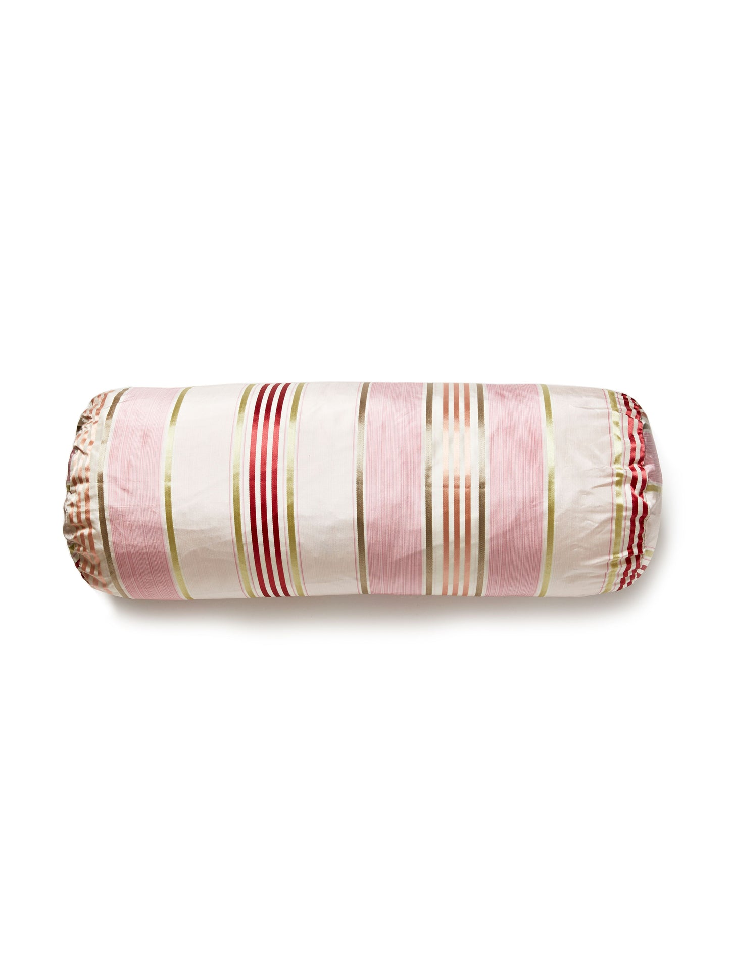 SCALAMANDRE PILLOWS   STRIE 
STRIPE BOLSTER    - ND 0006BADK6130