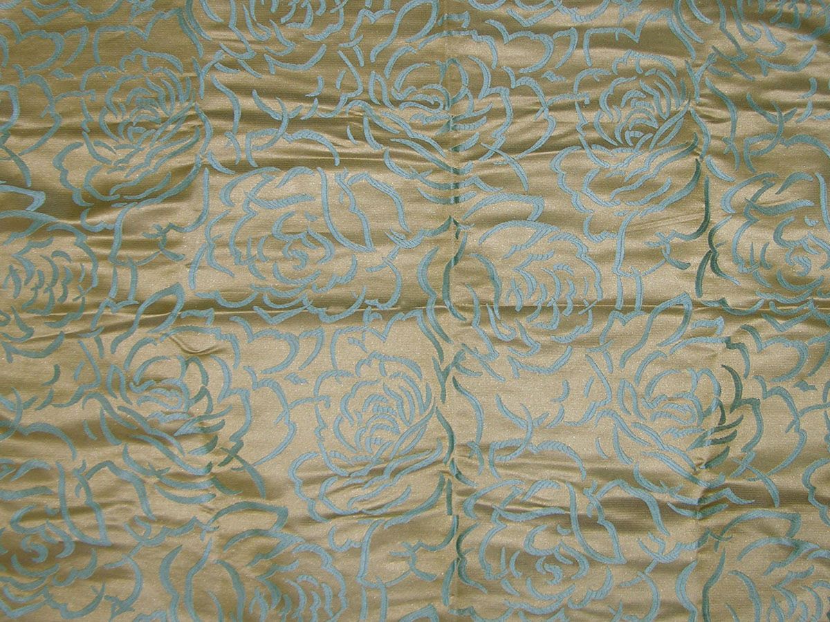 SCALAMANDRE OUTLET  FABRIC PHOEBE  FABRIC TURQUOISE   - ND 01267828