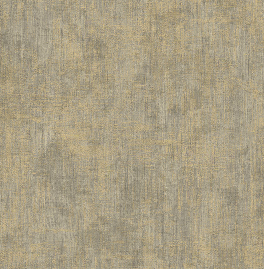Seabrook Designs  Adorn Texture Faux Mid Century Metallic Gold , Gray   - NE50700