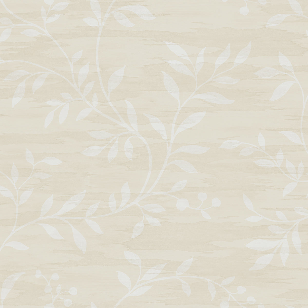 Seabrook Designs  Couture Botanical Mid Century Tan , Off-White   - NE50807