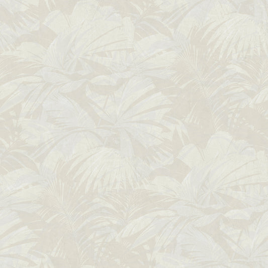 Seabrook Designs  Masquerade Botanical Mid Century Light Tan , Off-White   - NE51303