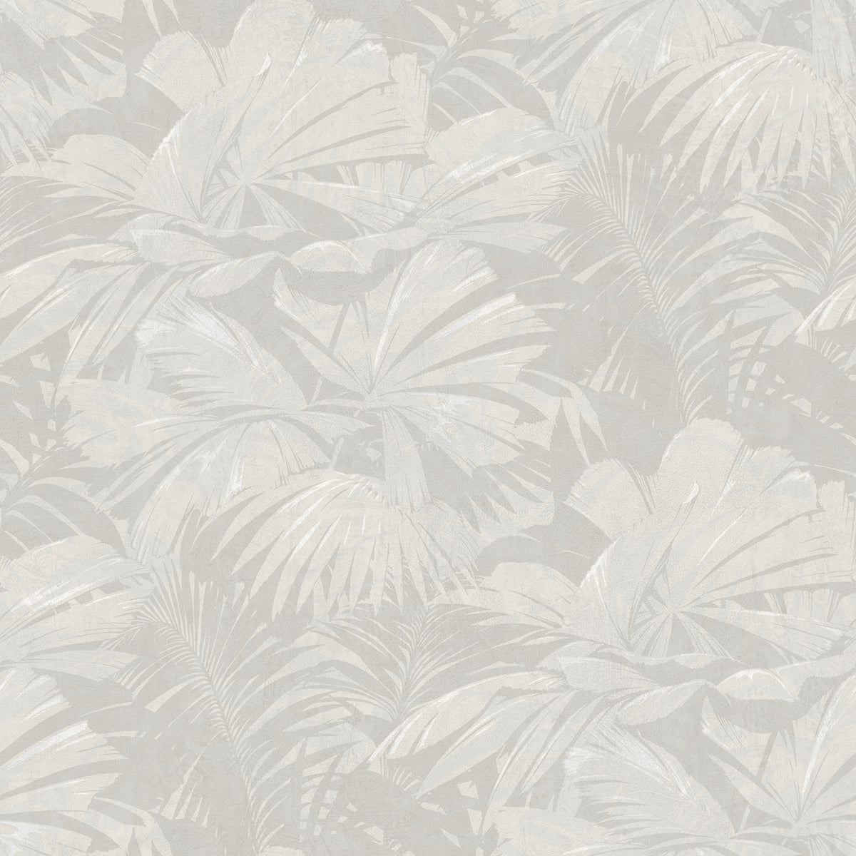 Seabrook Designs  Masquerade Botanical Mid Century Gray , Off-White   - NE51308
