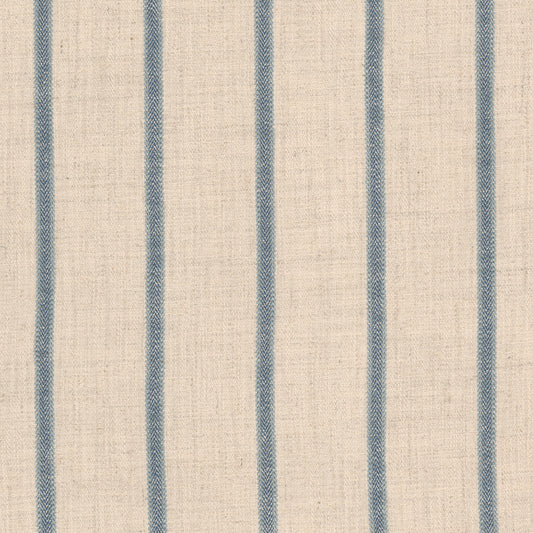 STOUT TEXTILES  UPHOLSTERY,WOVENS TRADITIONAL, STRIPE BLUEBIRD,FRENCHBLUE   - NELL-1