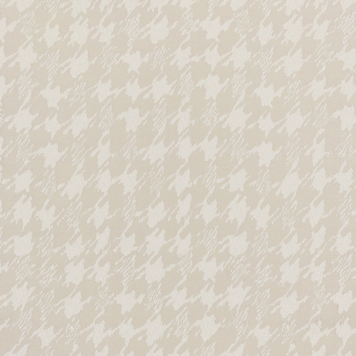 STOUT TEXTILES  DRAPERY,WOVEN TRADITIONAL, HOUNDSTOOTH TAUPE   - NESH-1