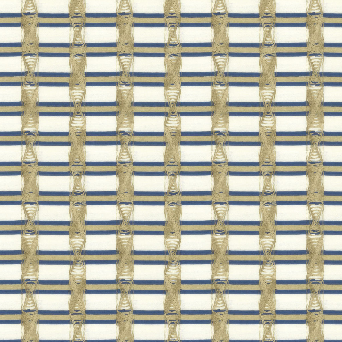 STOUT TEXTILES  MULTIPURPOSE,EMBROIDERIES TRANSITIONAL,, STRIPE DENIM   - NEUT-1
