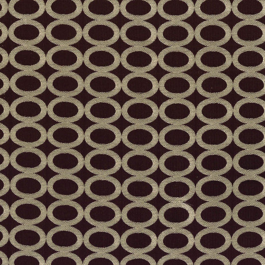 SCALAMANDRE OUTLET  FABRIC JETE  FABRIC ESPRESSO   - NG 00011997