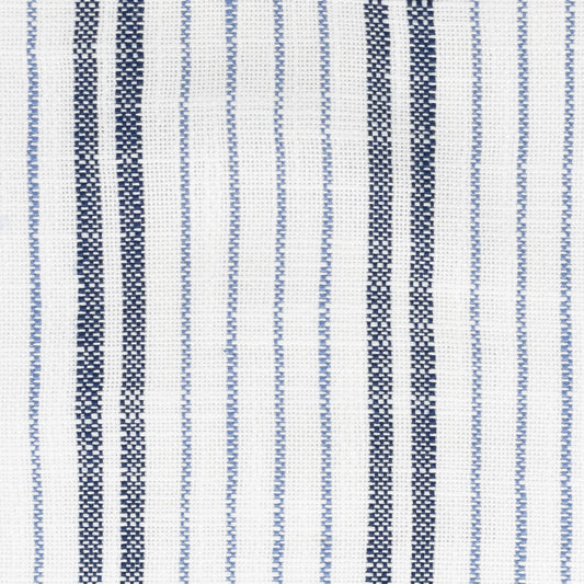 STOUT TEXTILES  UPHOLSTERY,WOVENS TRADITIONAL, STRIPE INDIGO,INK   - NIMB-2