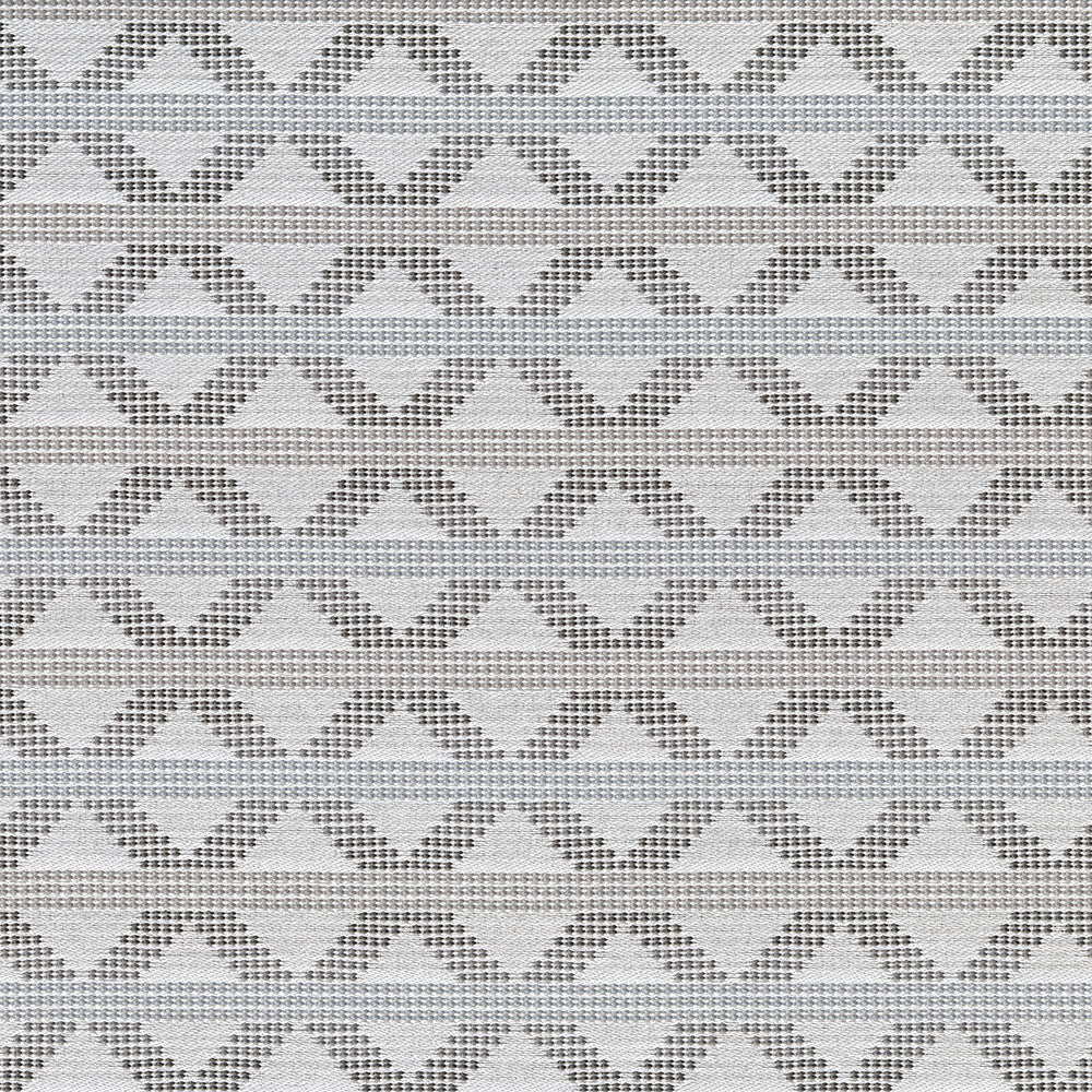 NICHOLASJOHN INC NJ-TRIXIE Iceberg Geometric,Contemporary   Fabric - NJ25-2416