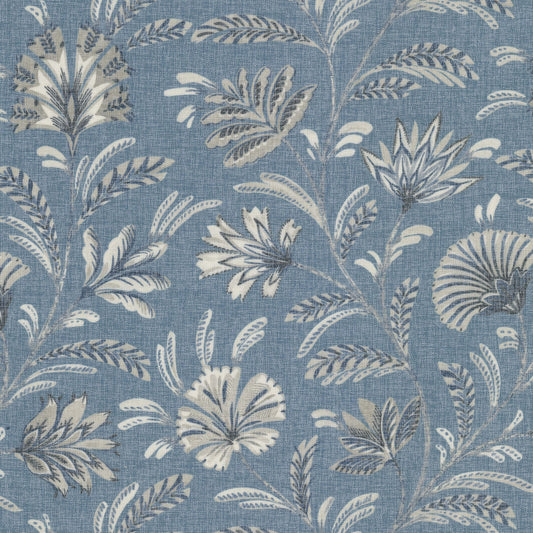STOUT TEXTILES  MULTIPURPOSE,PRINT TRADITIONAL, FLORAL CADET,FEDERAL   - NIXO-1