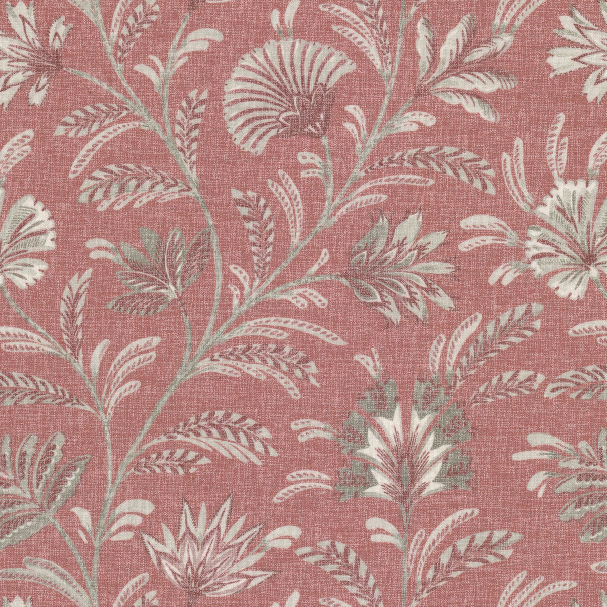 STOUT TEXTILES  MULTIPURPOSE,PRINT TRADITIONAL, FLORAL RASPBERRY,STRAWBERRY   - NIXO-2