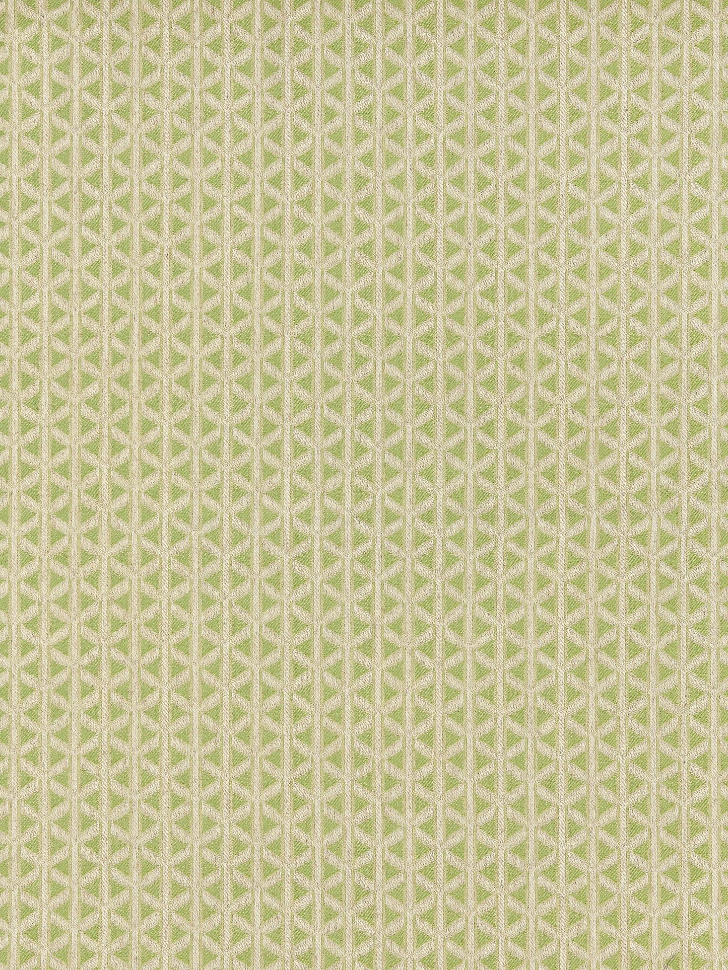 SCALAMANDRE  CROSS CHANNEL FABRIC SPRING GREEN   - NK 0003CROS