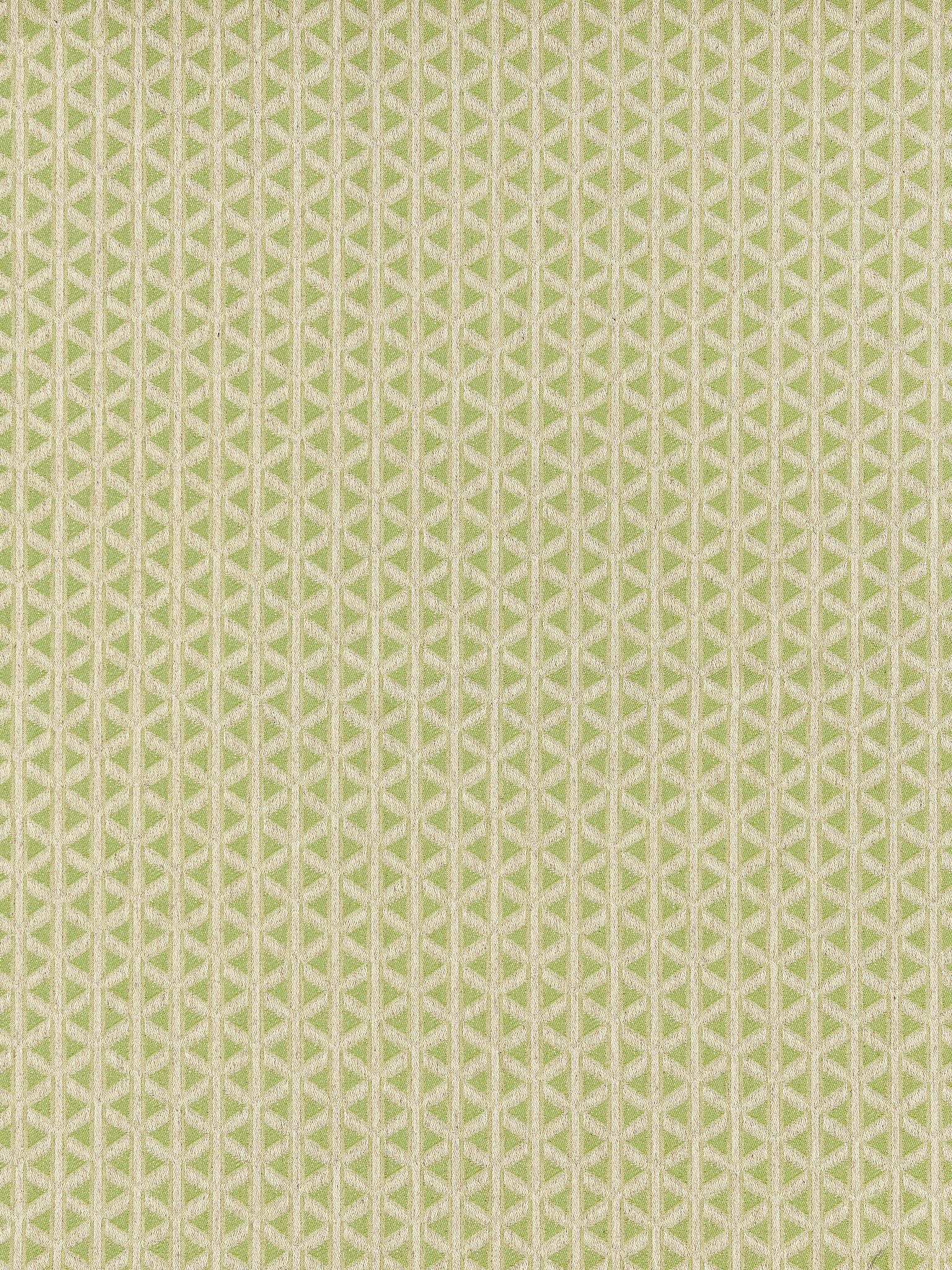 SCALAMANDRE  CROSS CHANNEL FABRIC SPRING GREEN   - NK 0003CROS