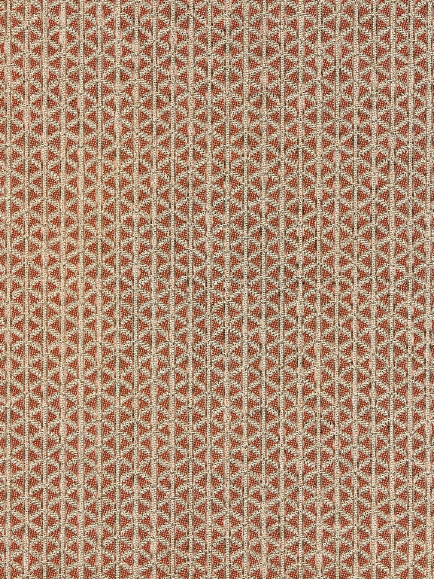 SCALAMANDRE  CROSS CHANNEL FABRIC PIMENTO   - NK 0004CROS