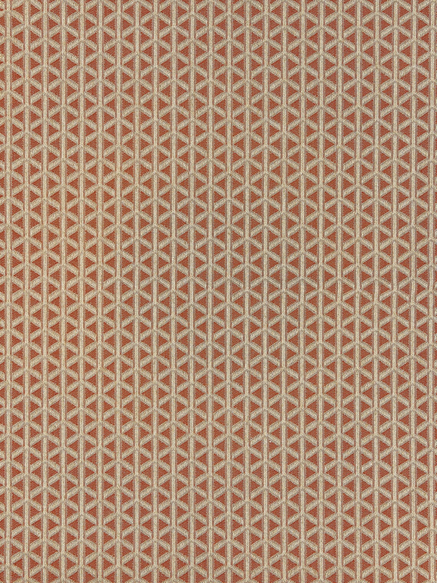 SCALAMANDRE  CROSS CHANNEL FABRIC PIMENTO   - NK 0004CROS