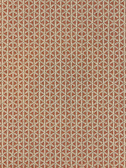 SCALAMANDRE  CROSS CHANNEL FABRIC PIMENTO   - NK 0004CROS NEW SKU # NKCROS0004