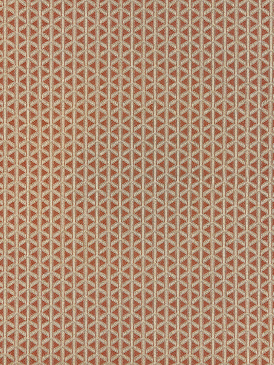 SCALAMANDRE  CROSS CHANNEL FABRIC PIMENTO   - NK 0004CROS