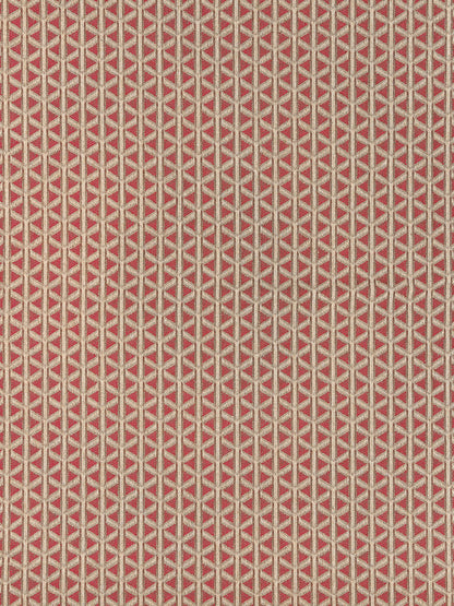 SCALAMANDRE  CROSS CHANNEL FABRIC ROUGE   - NK 0005CROS NEW SKU # NKCROS0005