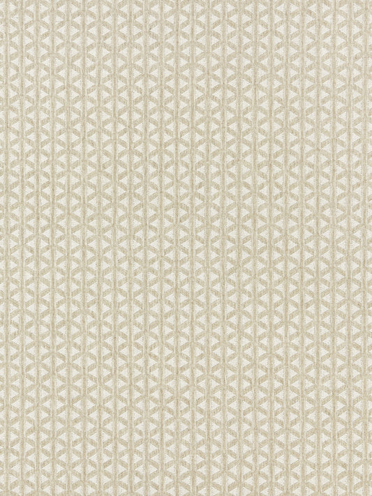 SCALAMANDRE  CROSS CHANNEL FABRIC FLAX   - NK 0006CROS