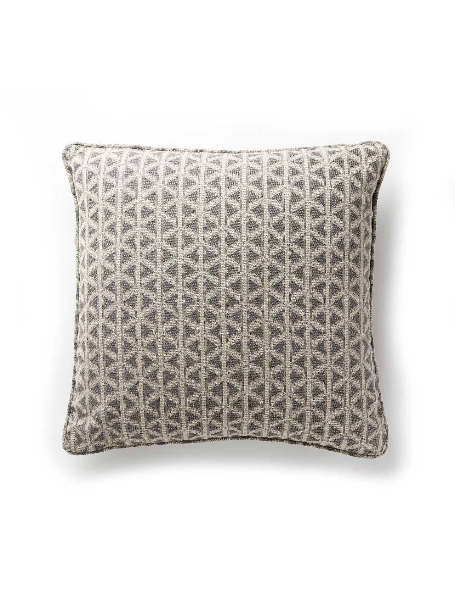 SCALAMANDRE PILLOWS   GEOMETRIC SQUARE    - NK 0007CROSPILL NEW SKU # NKCROSPILL0007