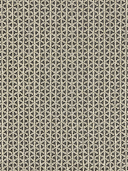 SCALAMANDRE  CROSS CHANNEL FABRIC BLACK   - NK 0008CROS NEW SKU # NKCROS0008