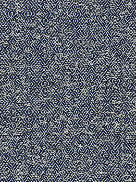 SCALAMANDRE  LA CALETA FABRIC ULTRAMARINE   - NK 0140CALE