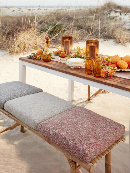 SCALAMANDRE  LA CALETA FABRIC WHITE SAND   - NK 0008CALE NEW SKU # NKCALE0008