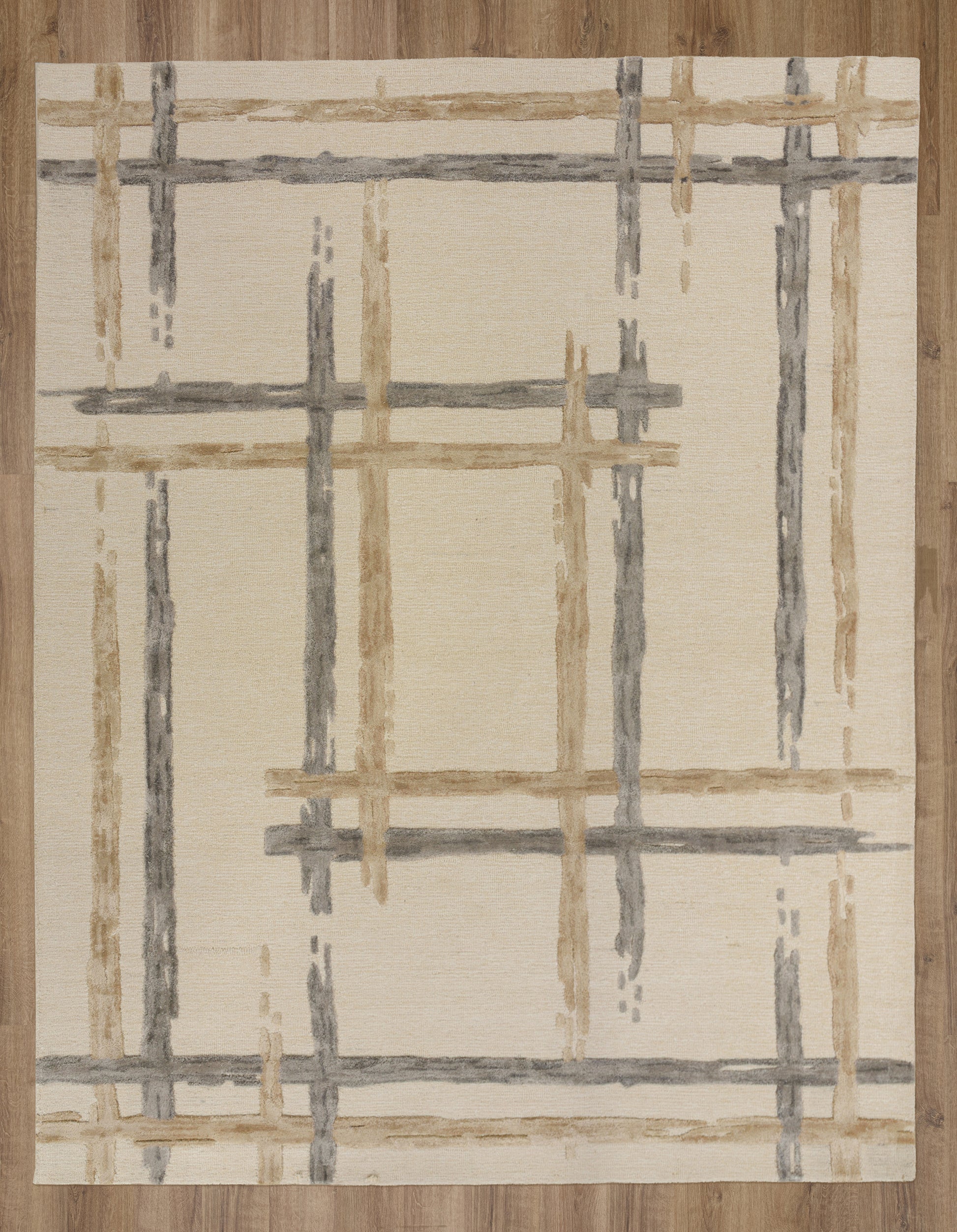 Modern rug, 8' x 10'.
