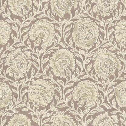 York Wallcoverings NuWallpaper Aliviya Cha Peel and Stick Wallpaper Botanical Transitional Cha  Current Peel & Stick - NNS6509