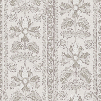 York Wallcoverings NuWallpaper Zareen Caviar Peel and Stick Wallpaper Botanical Transitional Caviar  Current Peel & Stick - NNS6515