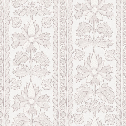 York Wallcoverings NuWallpaper Zareen Cashmere Peel and Stick Wallpaper Botanical Transitional Cashmere  Current Peel & Stick - NNS6516