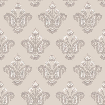 York Wallcoverings NuWallpaper Fazia Jute Peel and Stick Wallpaper Botanical Transitional Jute  Current Peel & Stick - NNS6519