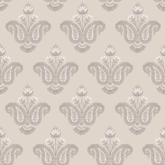 York Wallcoverings NuWallpaper Fazia Jute Peel and Stick Wallpaper Botanical Transitional Jute  Current Peel & Stick - NNS6519