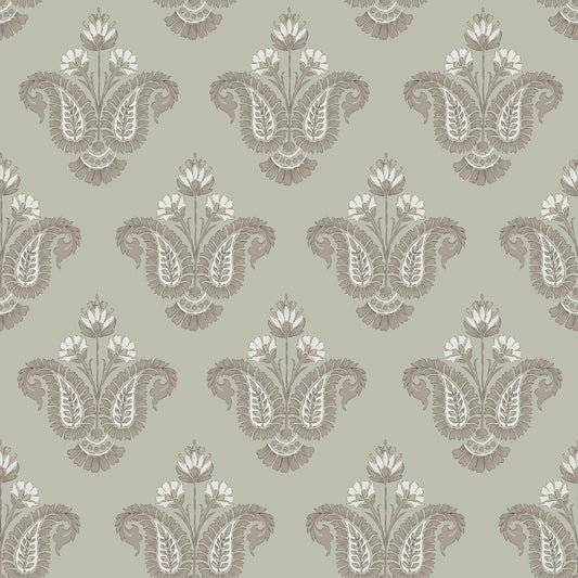 York Wallcoverings NuWallpaper Fazia Moss Peel and Stick Wallpaper Botanical Transitional Moss  Current Peel & Stick - NNS6520