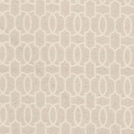 STOUT TEXTILES  UPHOLSTERY,CHENILLE TRADITIONAL, GEOMETRIC CHAMPAGNE   - NORD-1