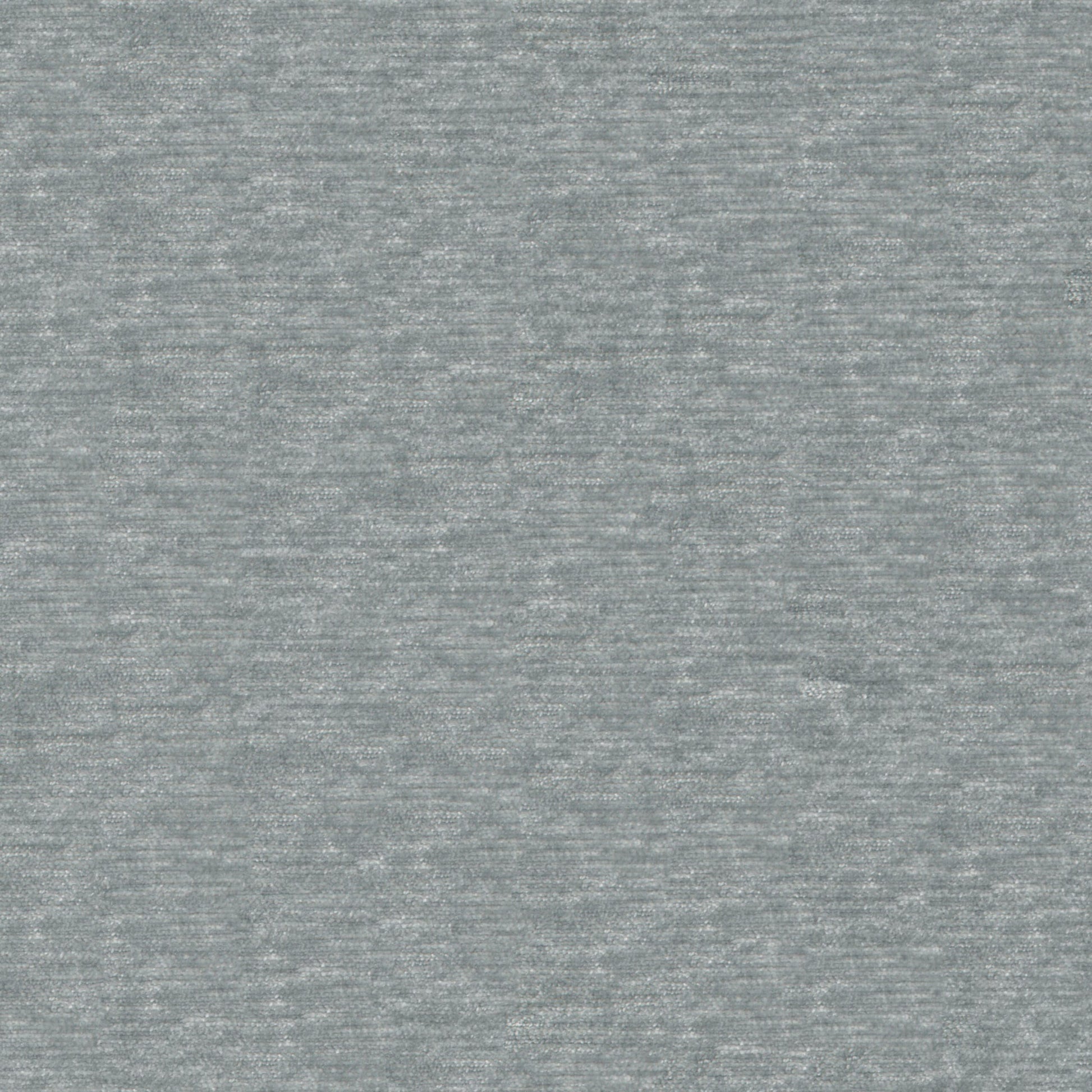 Gray-blue-silver chenille fabric swatch with a soft, textured surface.
