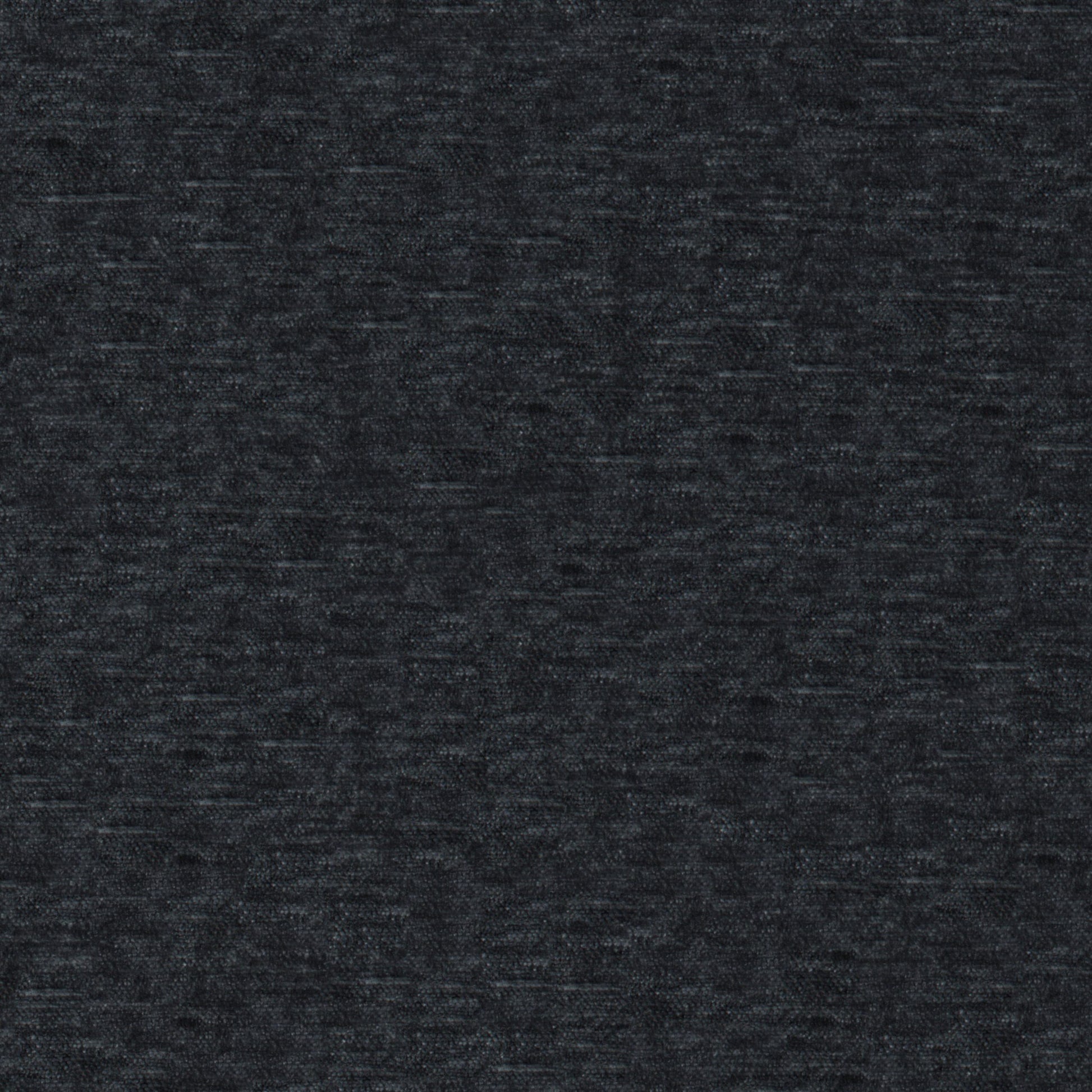 Charcoal grey chenille fabric close-up with a soft, textured surface for apparel.