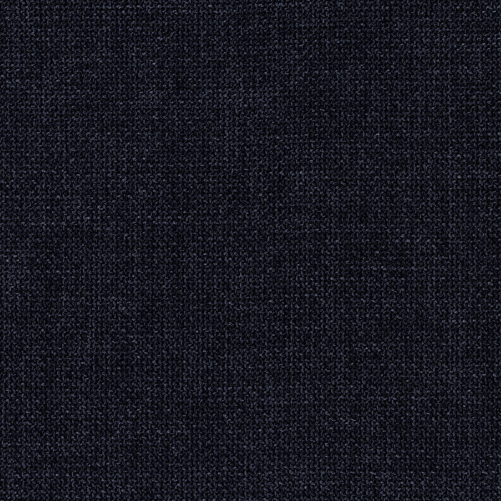 Midnight solid textured fabric swatch.