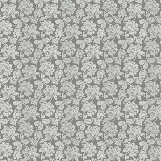 JF Fabrics NOTATION 98 Fabric Traditional,Transitional,Contemporary,Floral Grey/Silver  Faux Silk,Jacquard,Texture - 6473898 J8011