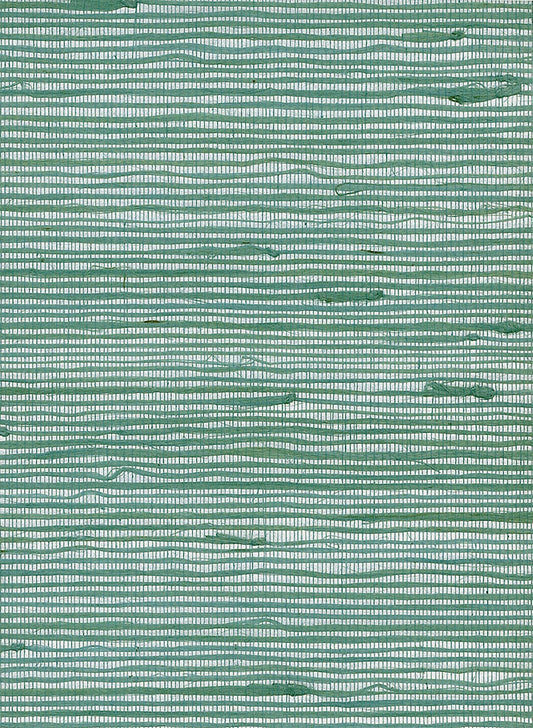 Seabrook Designs Natural Resource Jute Grasscloth Contemporary Green Matte Sidewall - NR110X