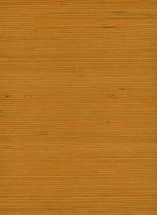 Seabrook Designs Natural Resource Jute Grasscloth Contemporary Orange Matte Sidewall - NR150X