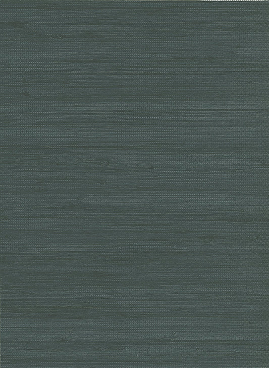 Seabrook Designs Natural Resource Jute Grasscloth Contemporary Blue Matte Sidewall - NR204X