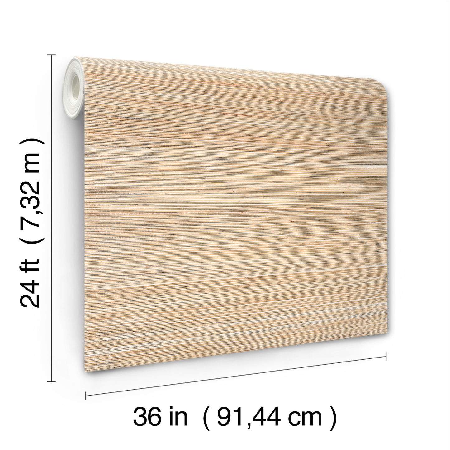 York Wallcoverings Natural Discovery Bamboo White Hemp Blend Wallpaper  Grasscloth Whites and Off-Whites   - NT6103