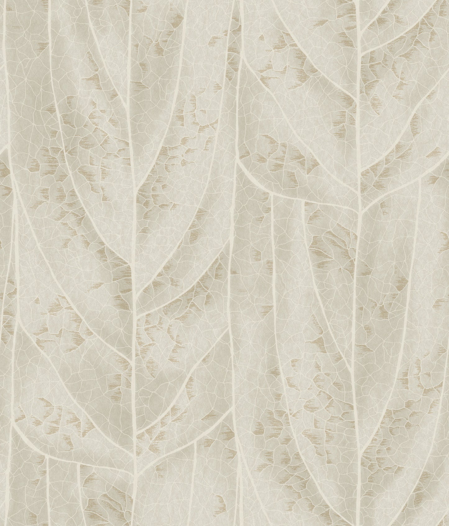 York Wallcoverings Natural Discovery Dicot Beige Leaf Wallpaper Eclectic Botanical Beiges   - NT6144