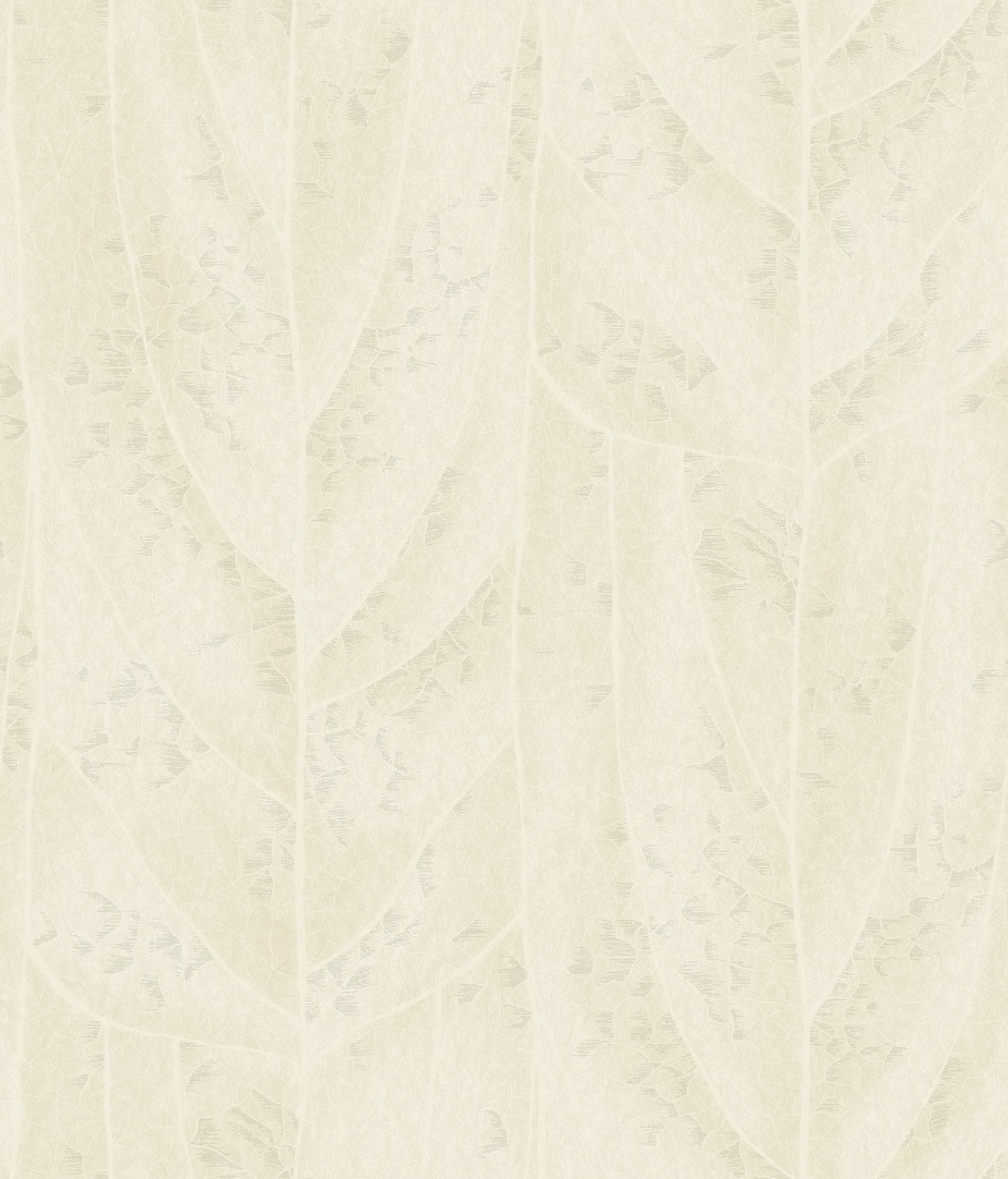 York Wallcoverings Natural Discovery Dicot Pearl Leaf Wallpaper Eclectic Botanical Whites and Off-Whites   - NT6145