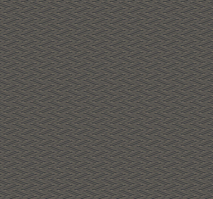 York Wallcoverings Natural Discovery Elevated Black Waves Wallpaper Modern Sculptured Finishes Blacks   - NT6151