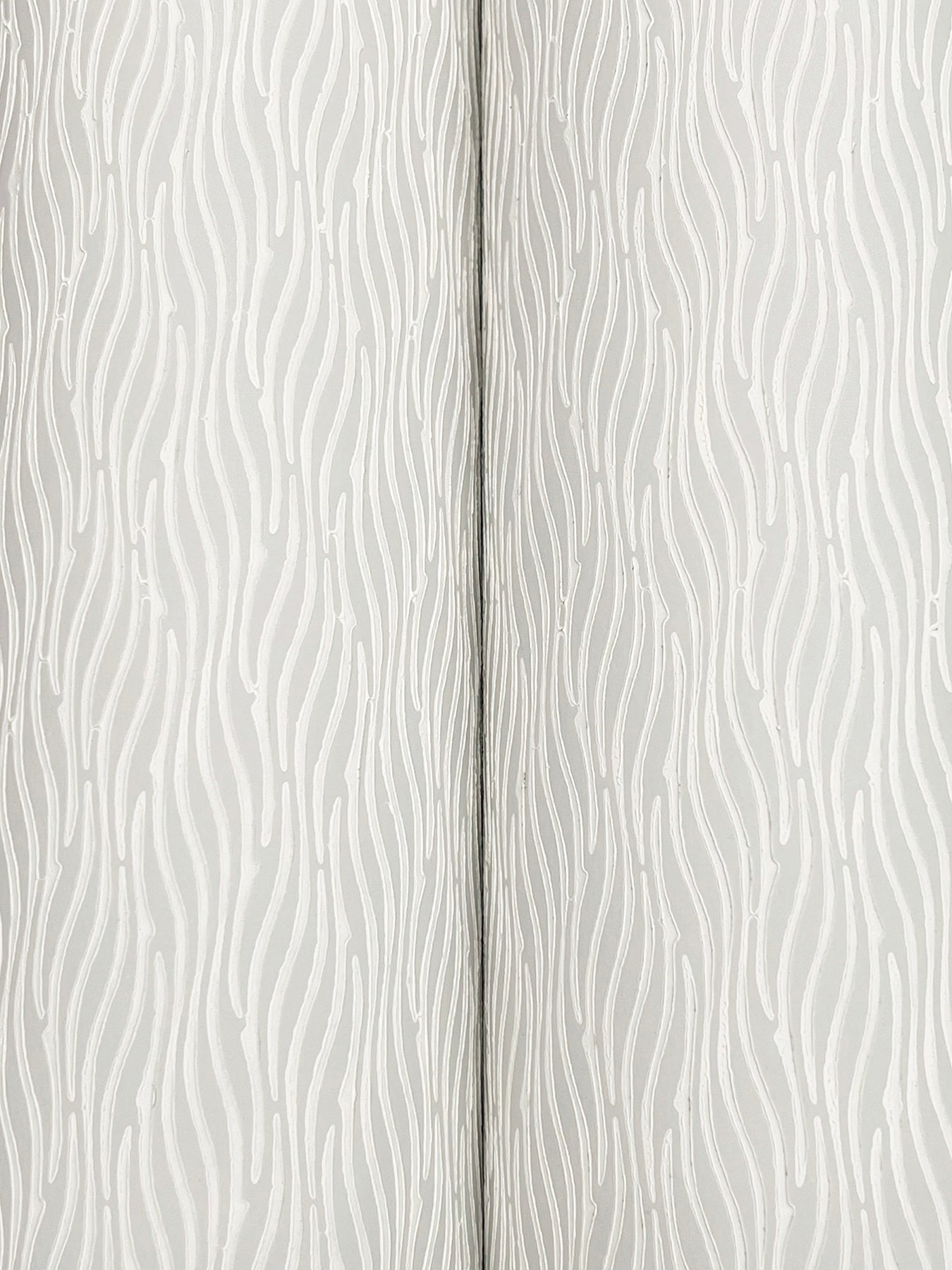 York Wallcoverings Natural Discovery Elevated Grey Waves Wallpaper Modern Sculptured Finishes Greys   - NT6152