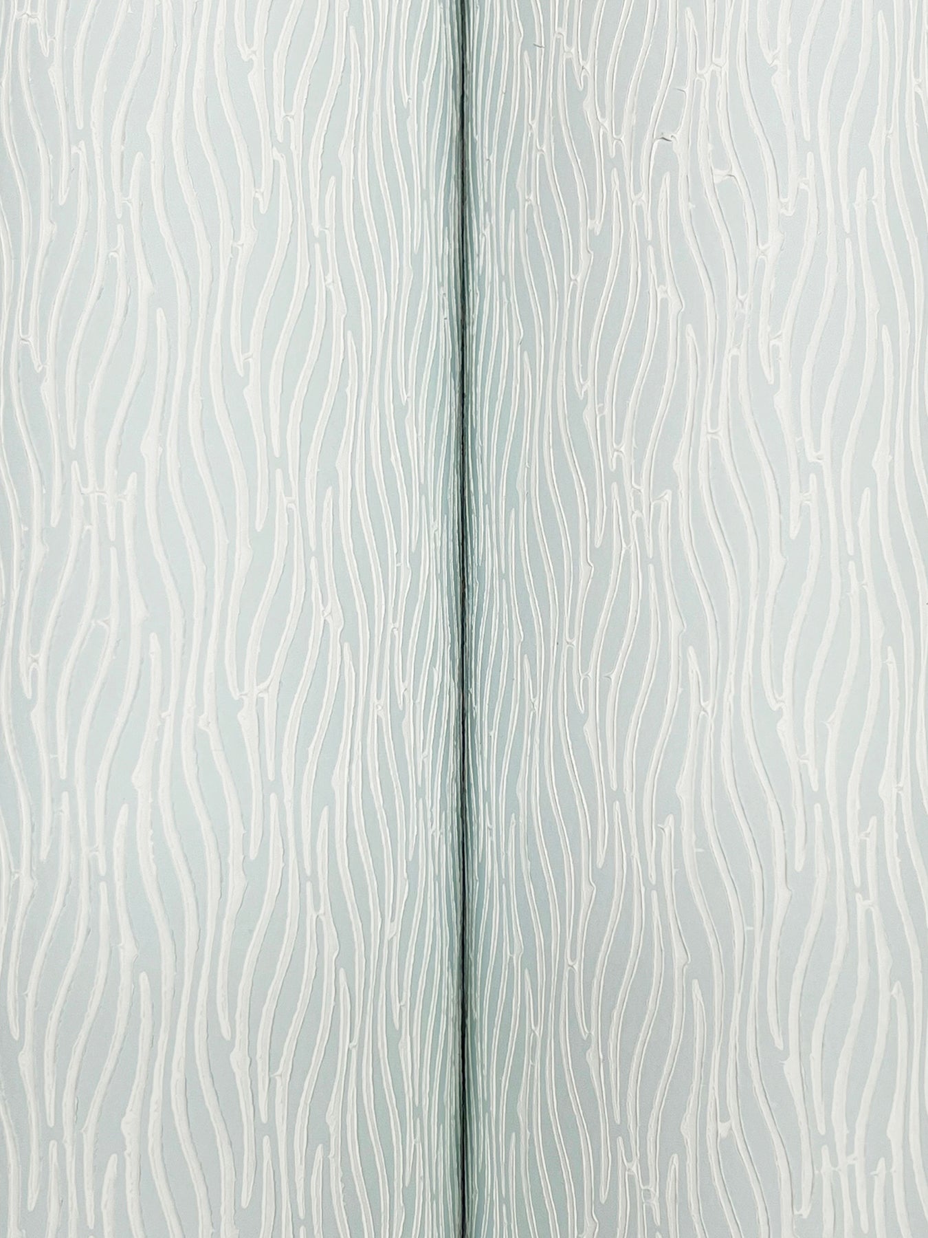 York Wallcoverings Natural Discovery Elevated Blue Waves Wallpaper Modern Sculptured Finishes Blues   - NT6155