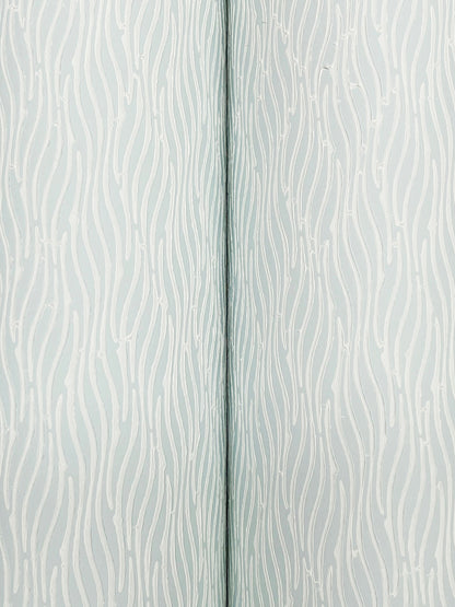 York Wallcoverings Natural Discovery Elevated Blue Waves Wallpaper Modern Sculptured Finishes Blues   - NT6155