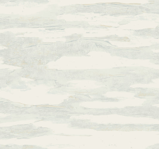 York Wallcoverings Natural Discovery Artistic Spa Tides Wallpaper Glam Glass Beads Whites and Off-Whites   - NT6177