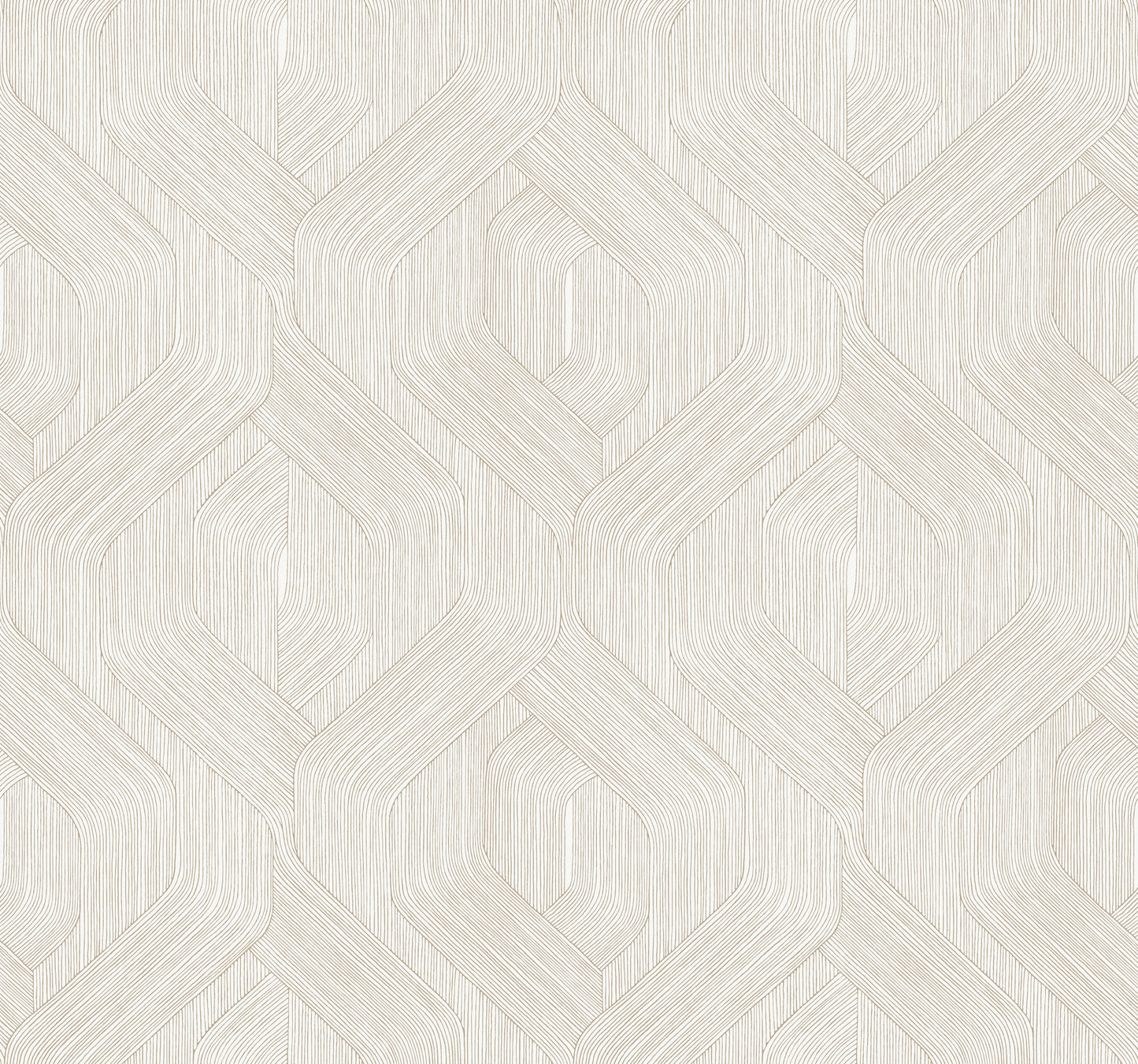 York Wallcoverings Natural Discovery Fine Line Taupe Geometric Wallpaper Transitional Geometrics Whites and Off-Whites   - NT6193